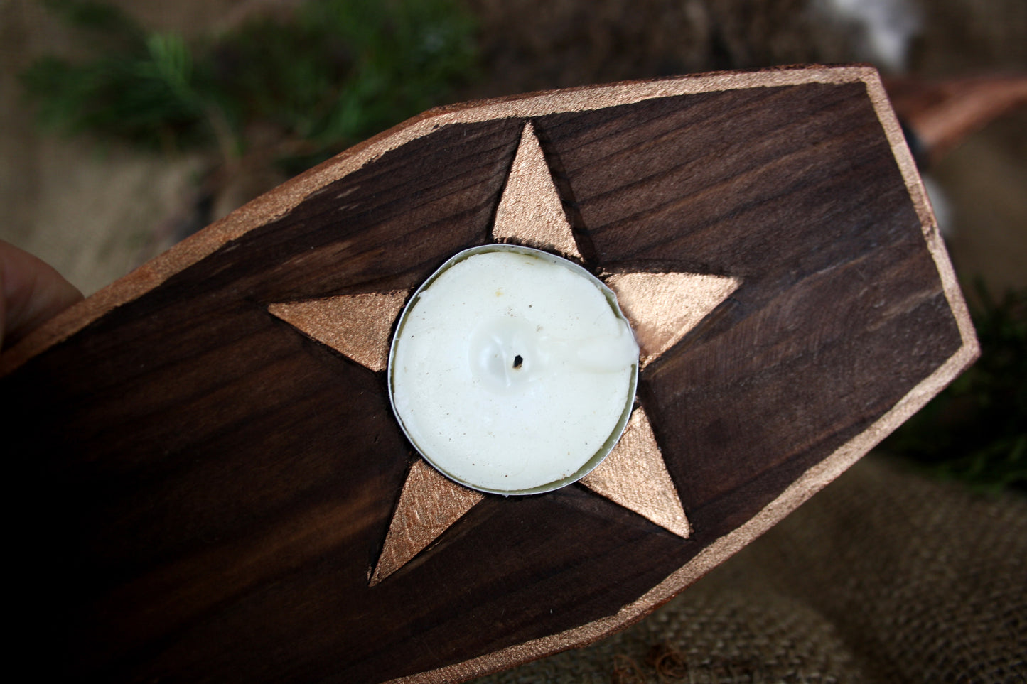 candlestick coffin