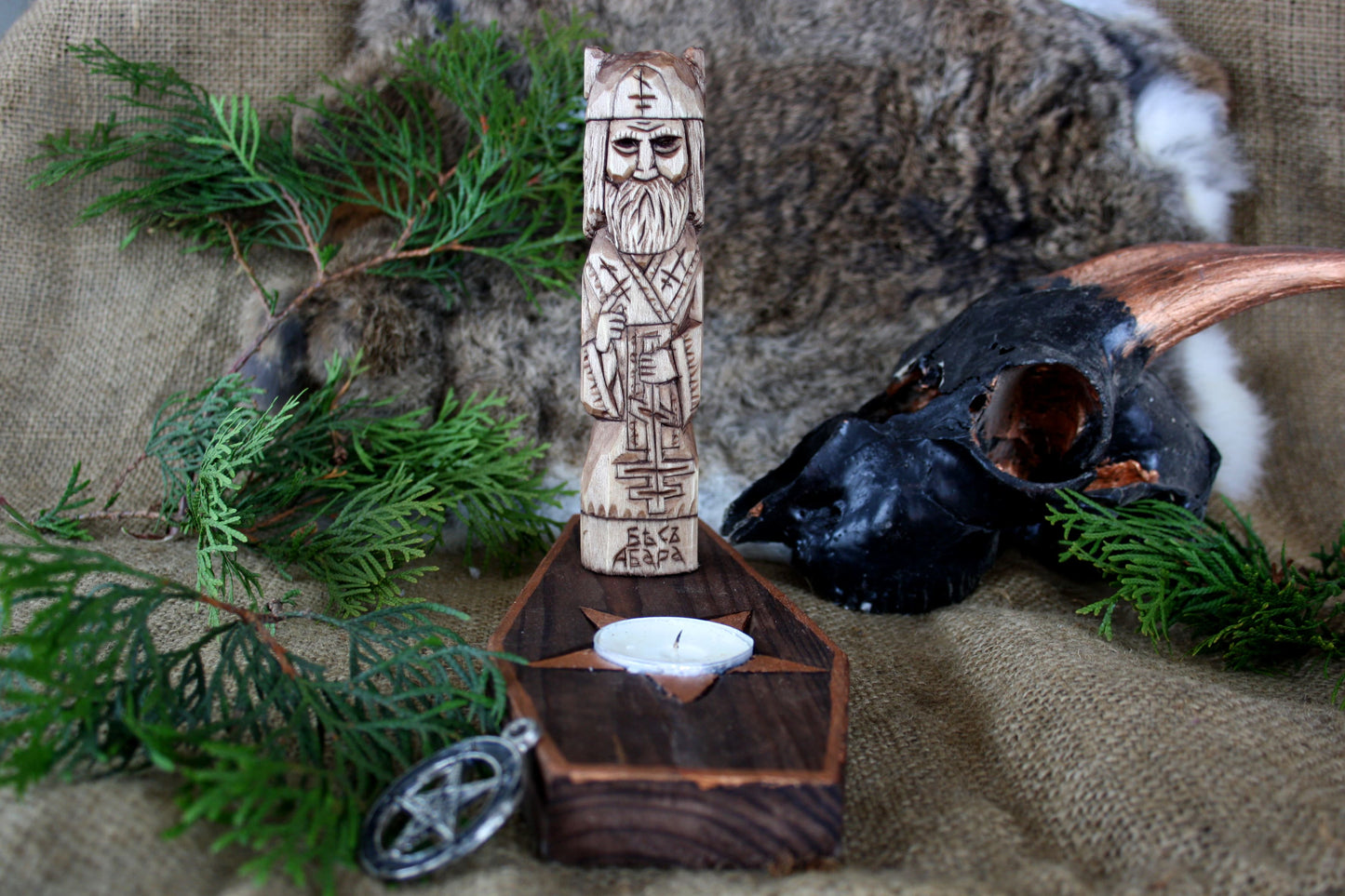candlestick coffin