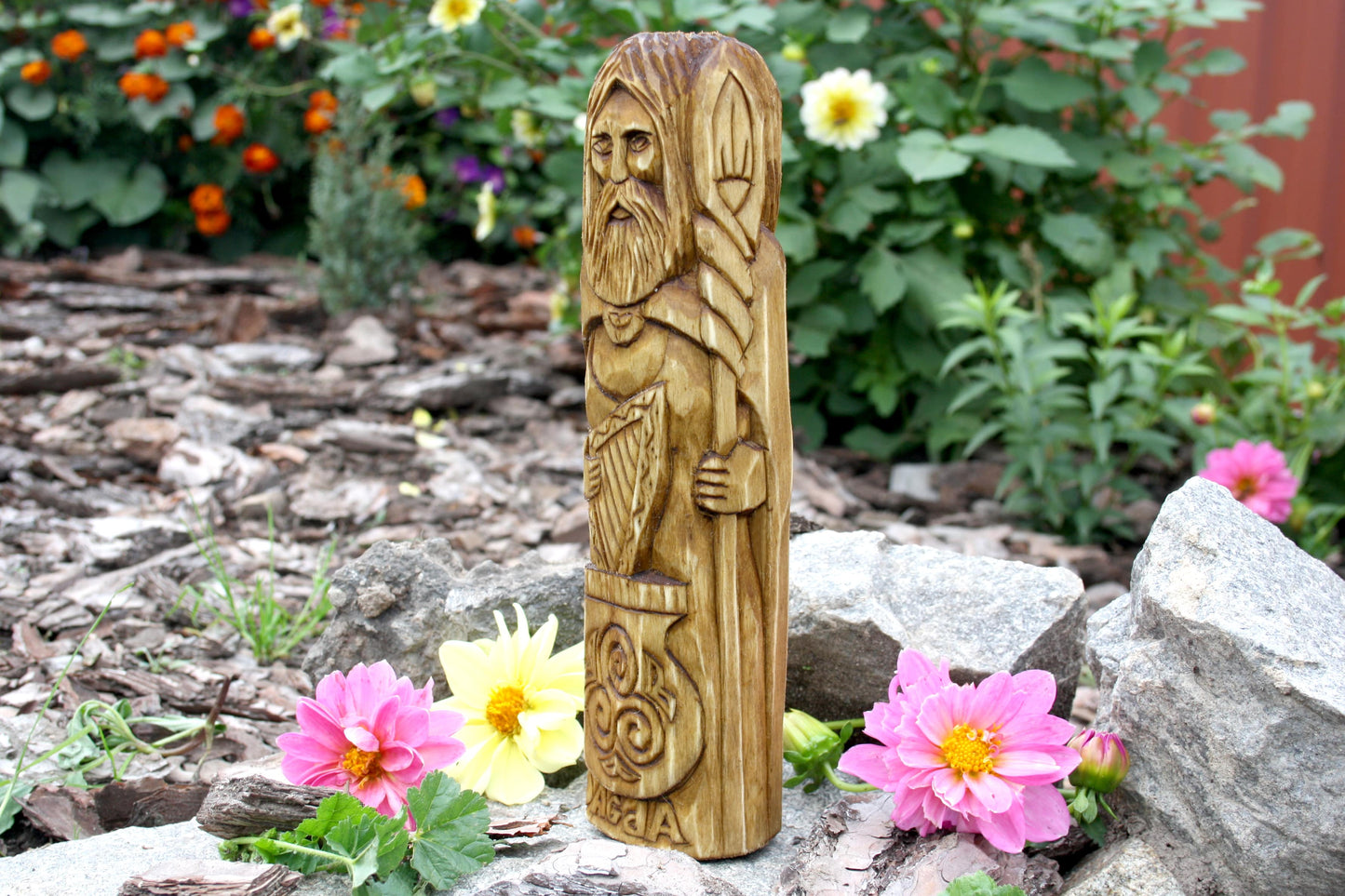 Dagda statue