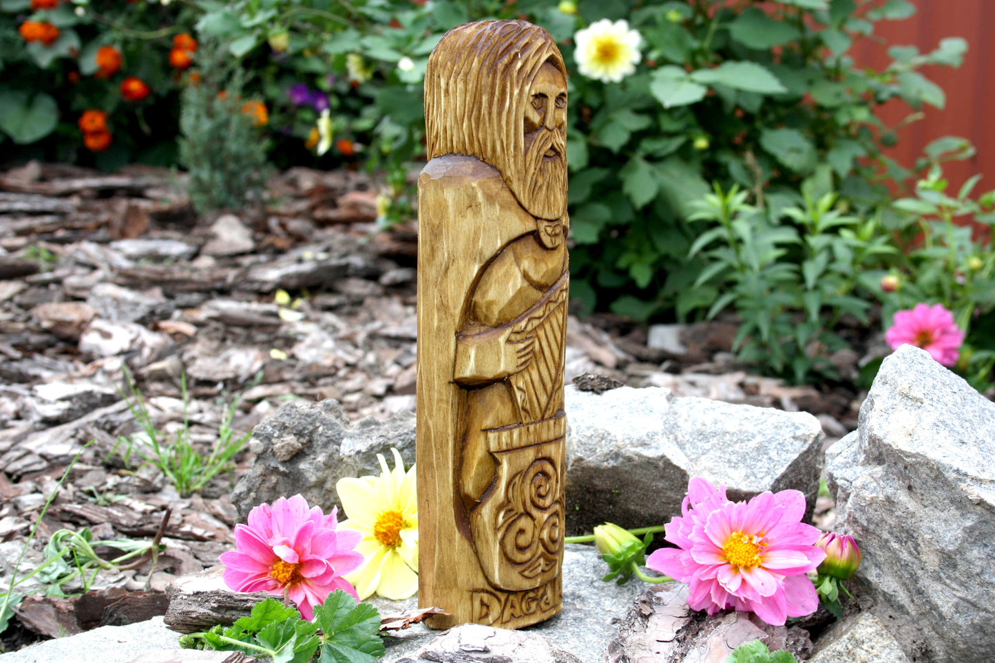 Dagda statue