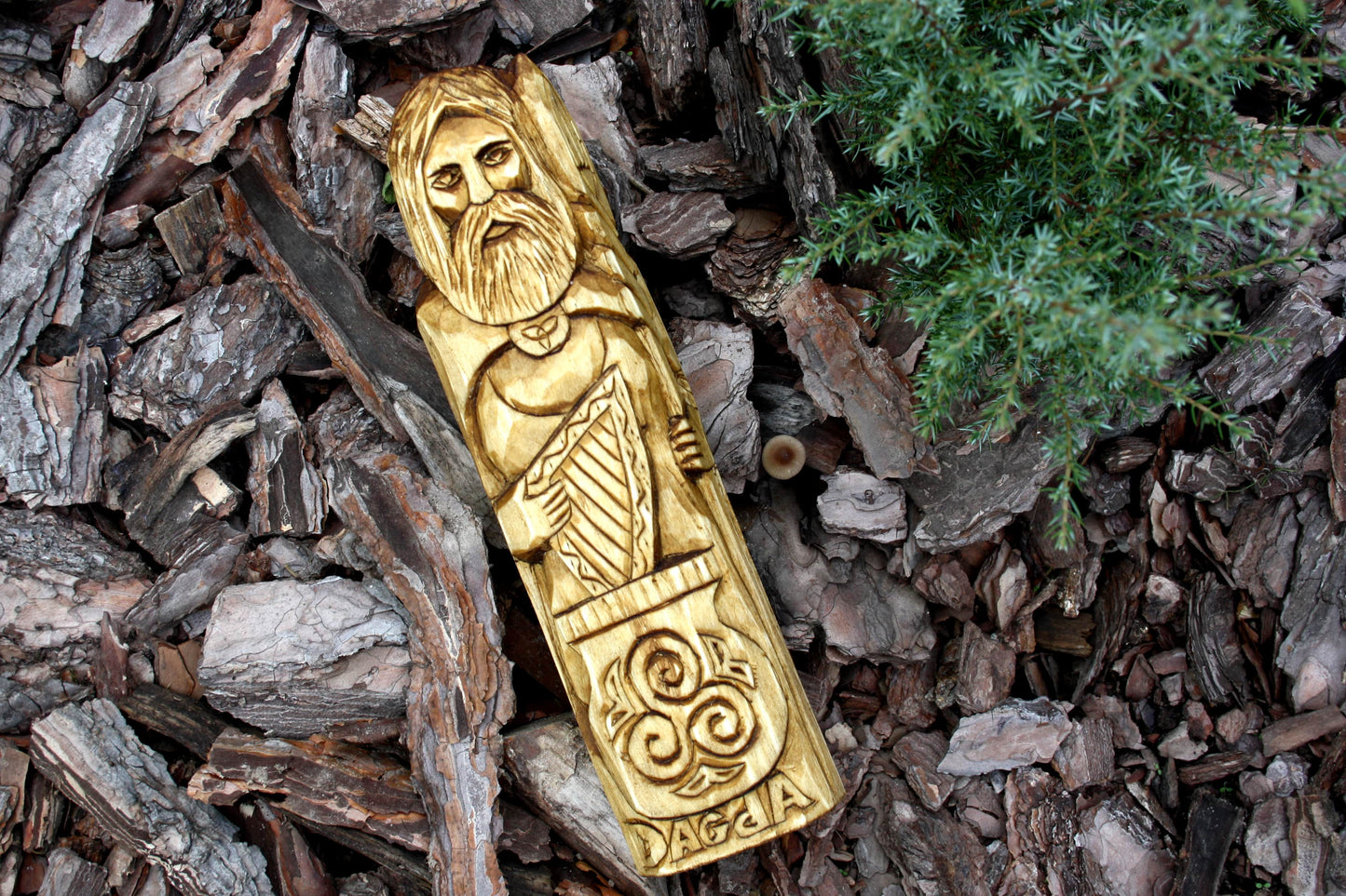 Dagda statue