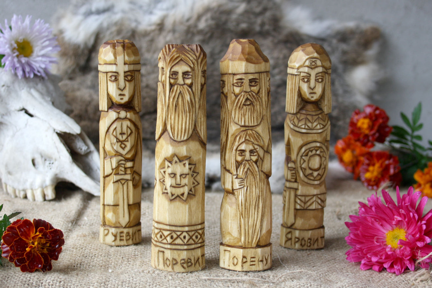 Slavic god Porenut