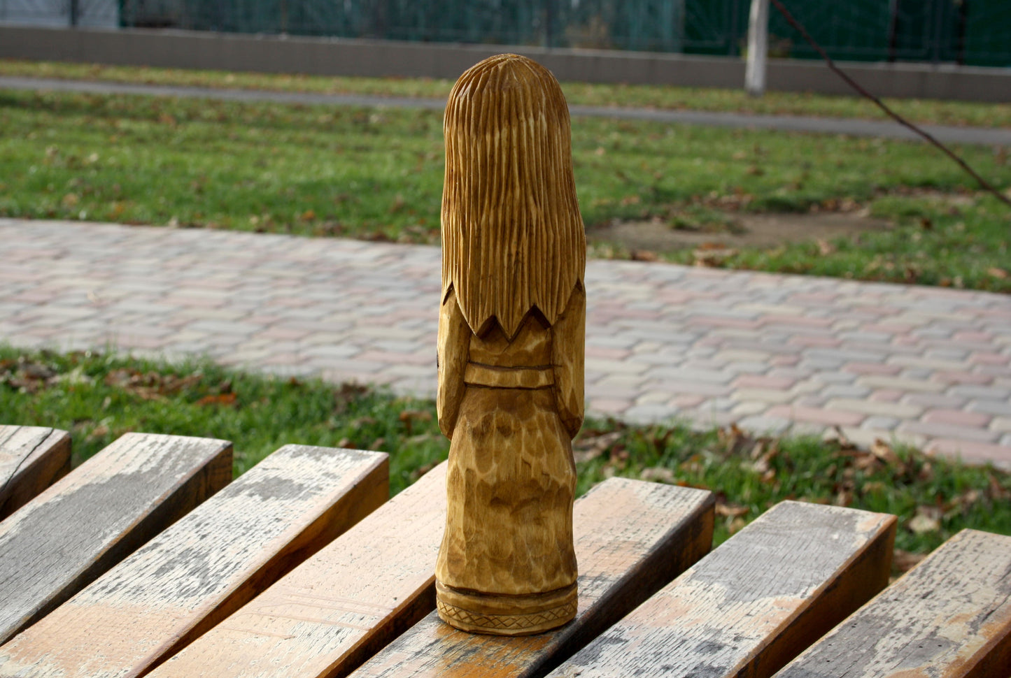 Big statue of Slavic Goddess Morana