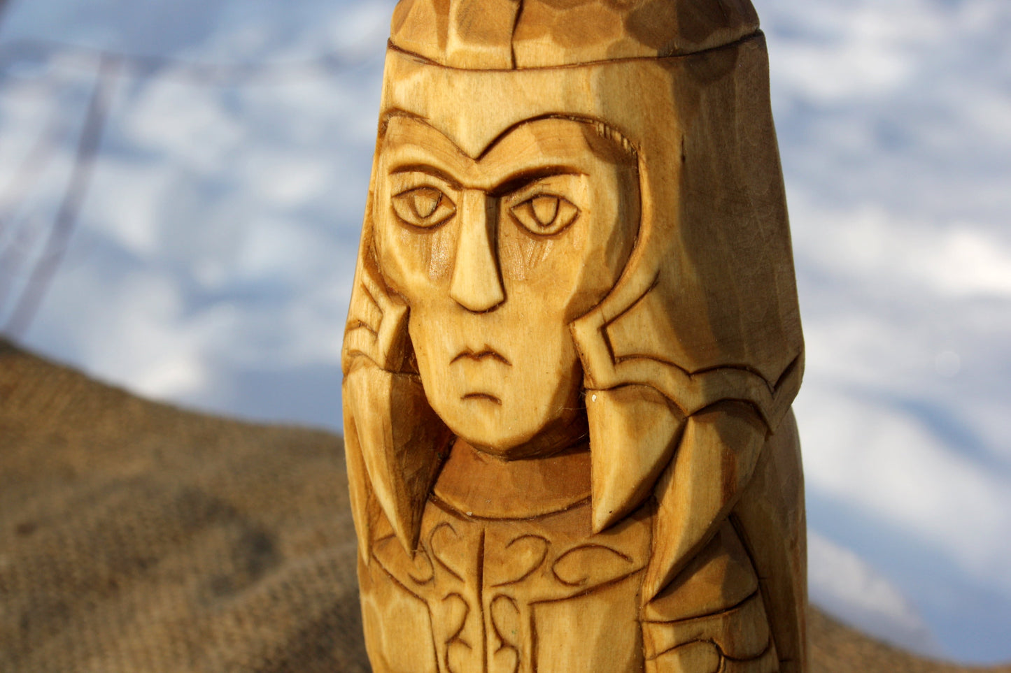 Norse God Loki. Viking's god.
