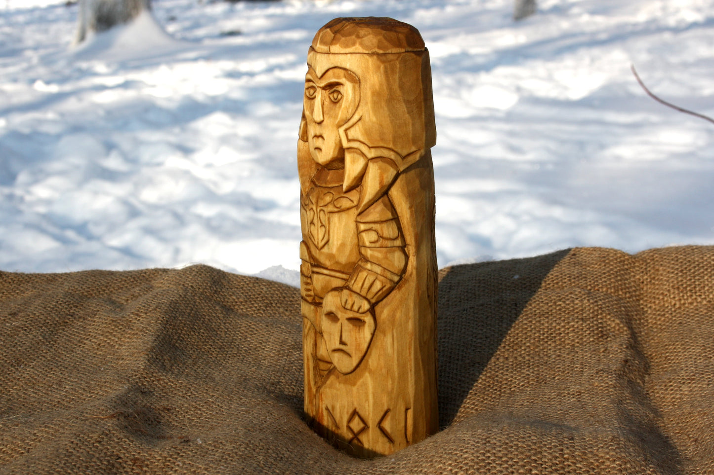 Norse God Loki. Viking's god.