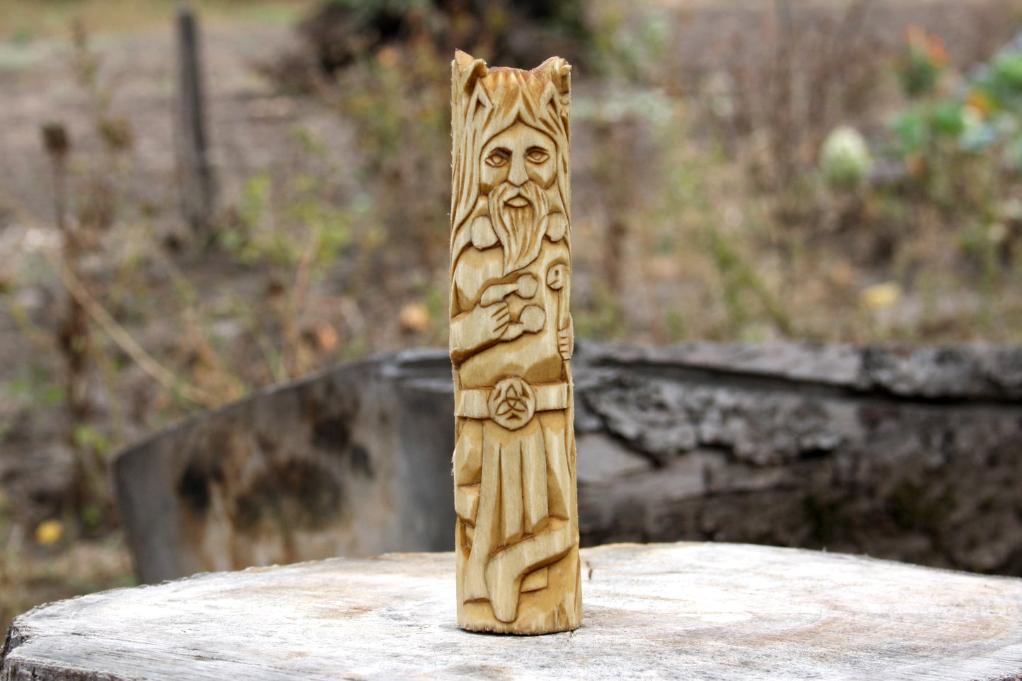 Set of Celtic deities with athar.