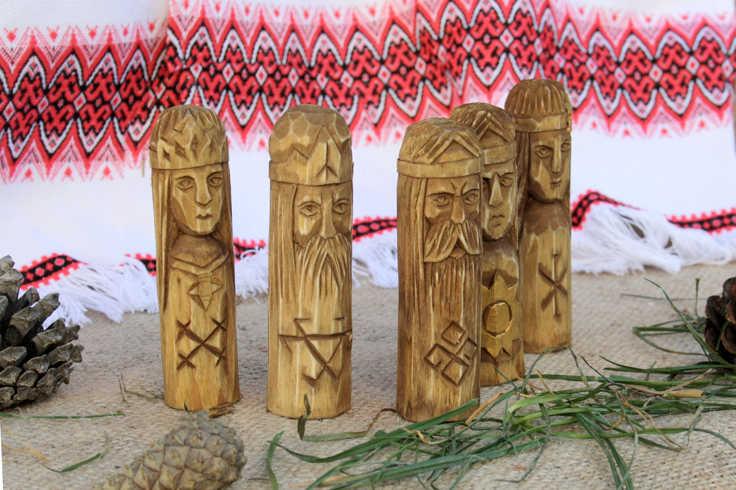 Small set of slavic figurines