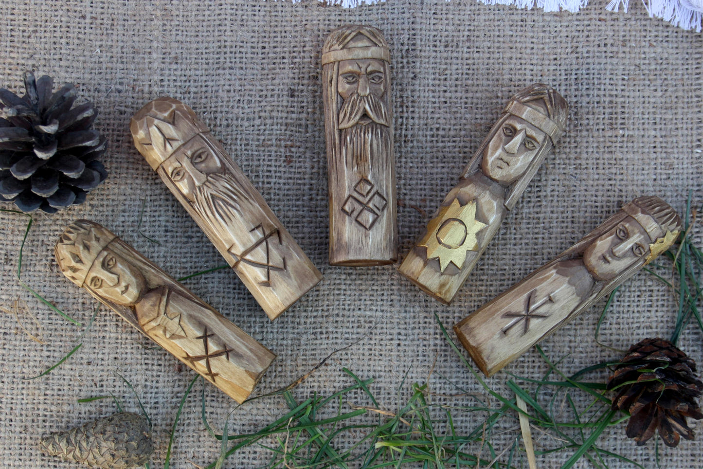 Small set of slavic figurines