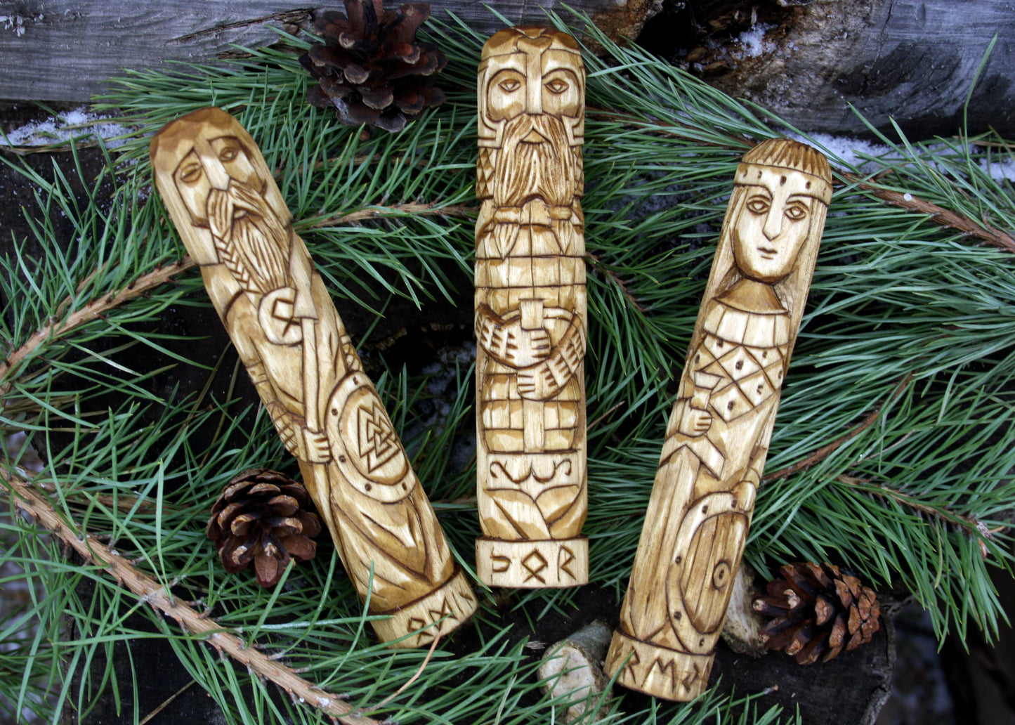 Freya figurine. Norse Goddess Freya. Viking's goddesses.