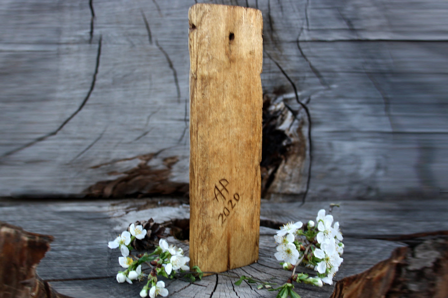 Wooden panel of Norse god ODIN