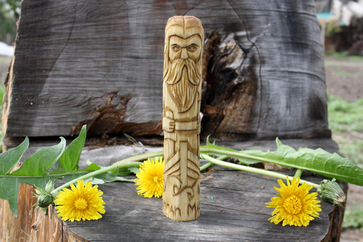 Mannan Mac Lir statue