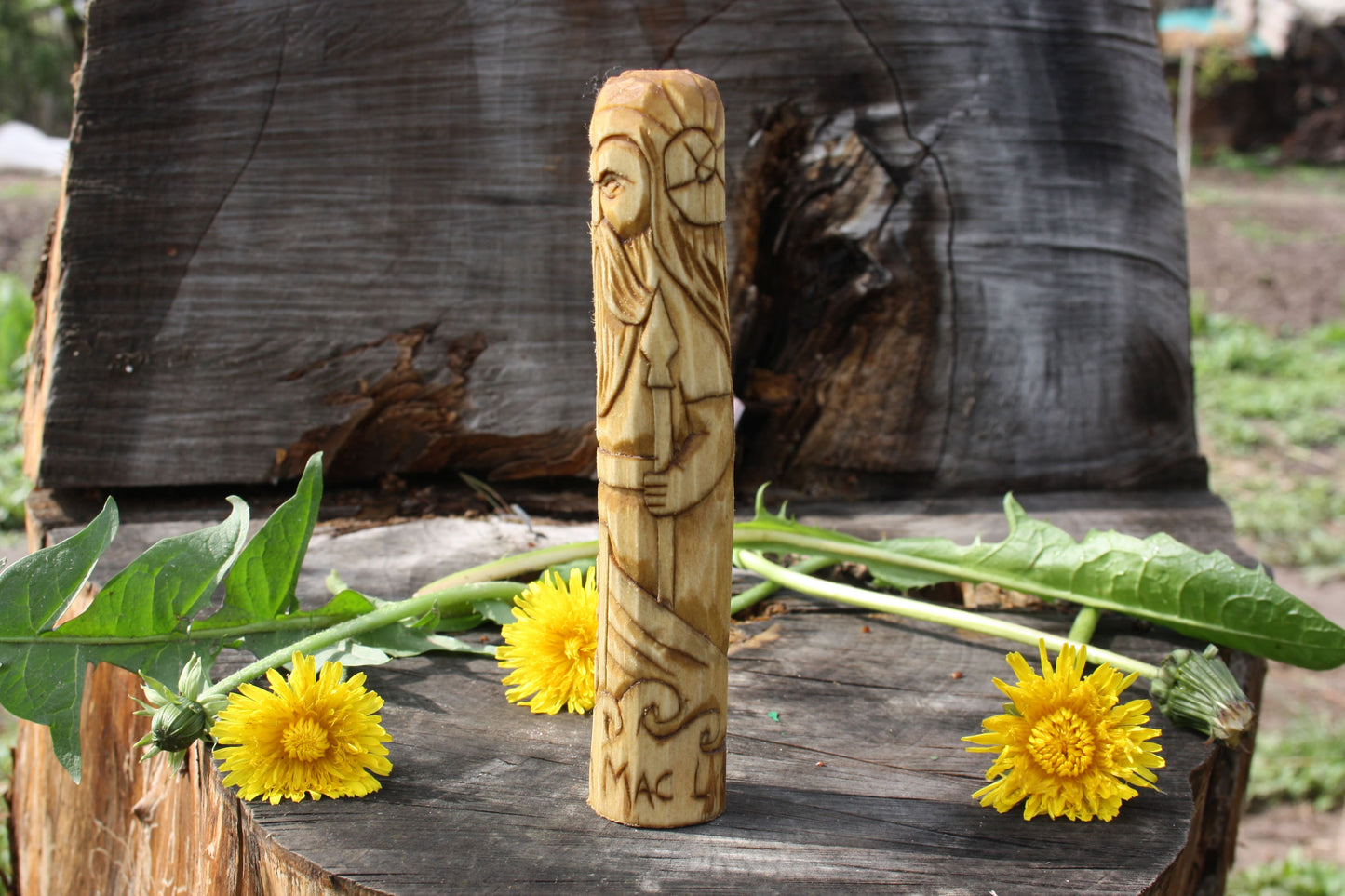 Mannan Mac Lir statue