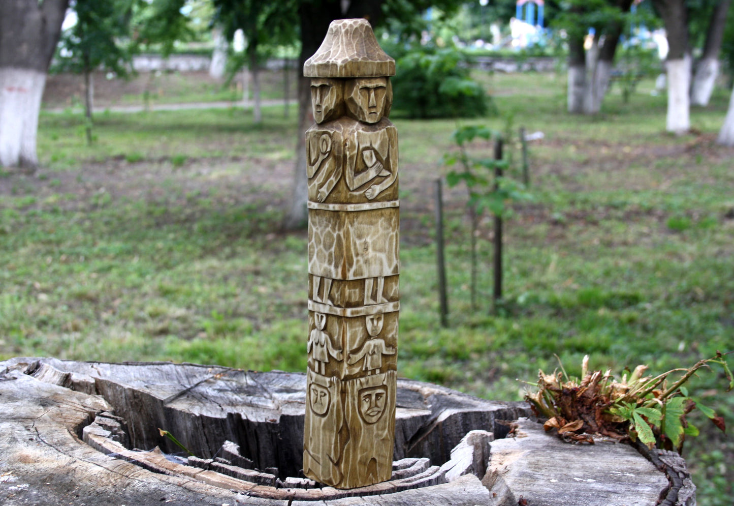 Zbruch idol wooden statue