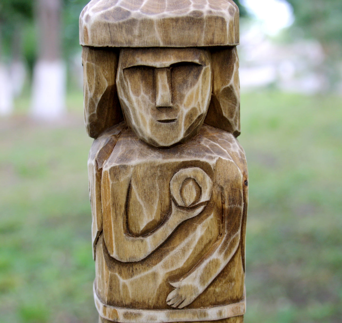 Zbruch idol wooden statue