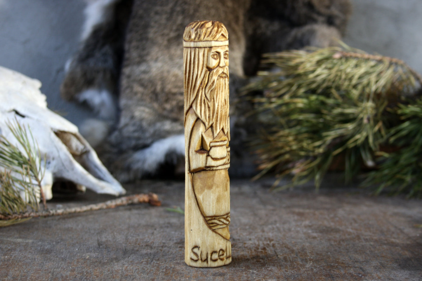 Sucellus statue