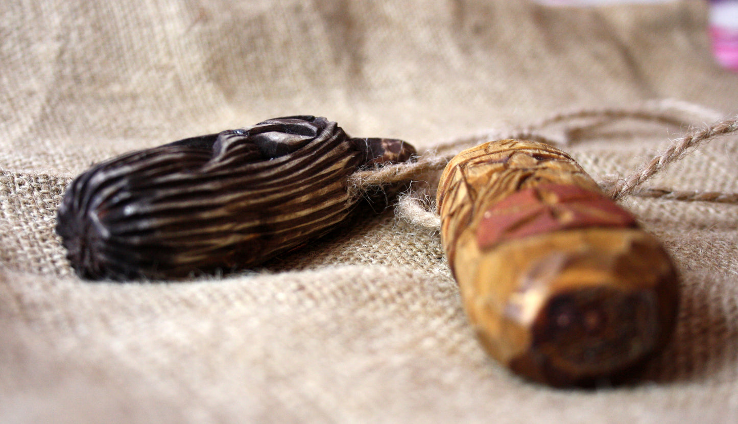 VELES wooden talisman