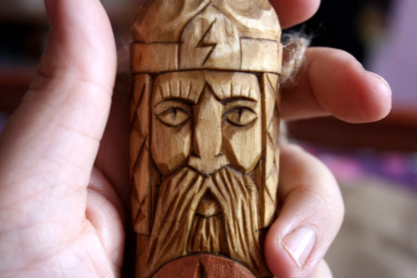 PERUN wooden talisman