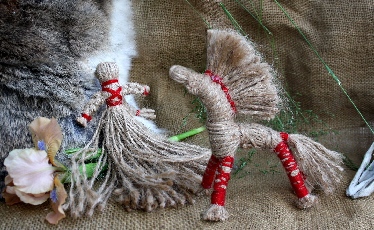 Slavic amulet for men “SUNNY HORSE”