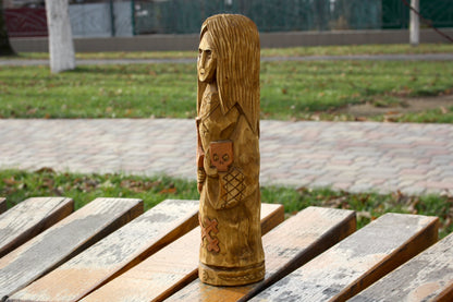 Big statue of Slavic Goddess Morana