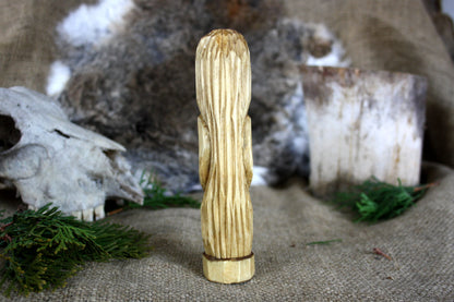 Wooden figurine of Norse God BRAGI