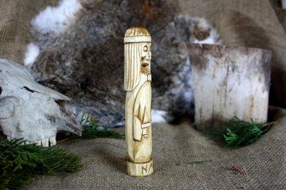 Wooden figurine of Norse Goddess HELA