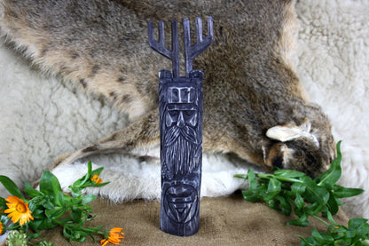 Set of main black slavic gods. Veles Marana Chernobog