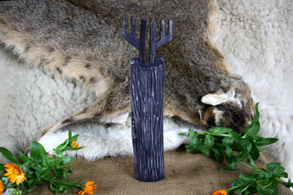 Set of main black slavic gods. Veles Marana Chernobog