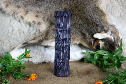 Set of main black slavic gods. Veles Marana Chernobog