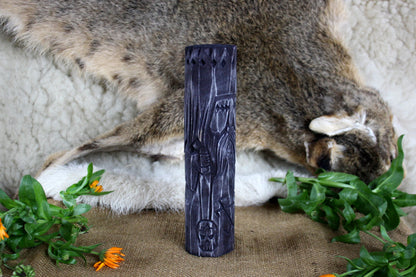 Set of main black slavic gods. Veles Marana Chernobog