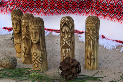 Small set of slavic figurines