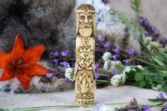 figurine of Slavic god Kupalo