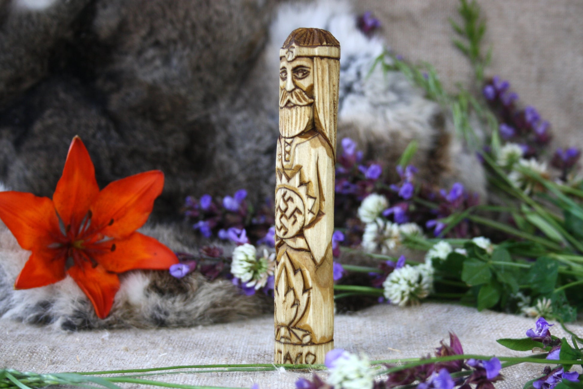 figurine of Slavic god Kupalo