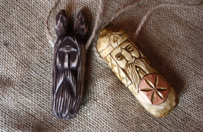 PERUN wooden talisman
