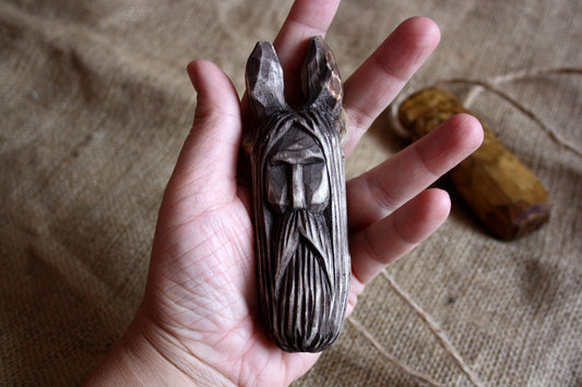VELES wooden talisman