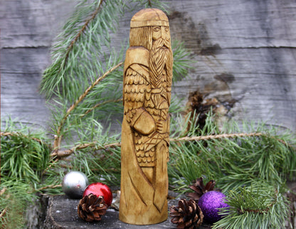 Tyr wooden statue