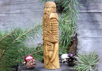 Tyr wooden statue